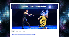 Desktop Screenshot of dancecentermontbrison.com